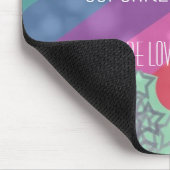 Cupcakes is Love mousepad Muismat (Hoek)