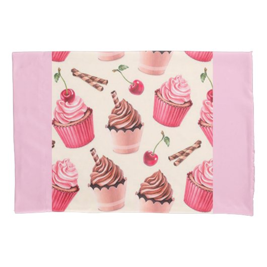 Cupcakes Kussensloop (Voorkant)