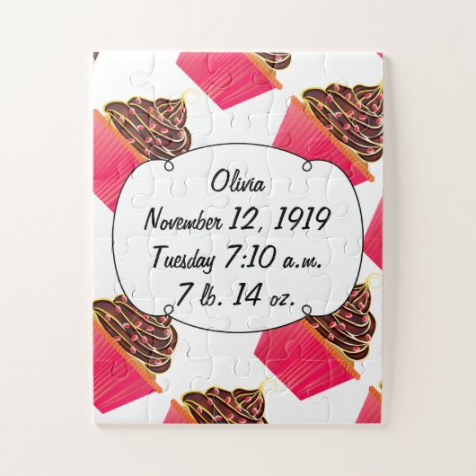 Cupcakes Legpuzzel (Verticaal)