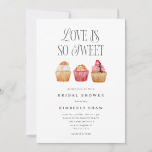Cupcakes liefde is zo lief Vrijgezellenfeest Kaart