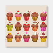 cupcakes magnet magneet (Voorkant)
