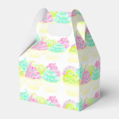 Cupcakes N Sprinkles - Party Favor Box Bedankdoosjes (Achterkant)