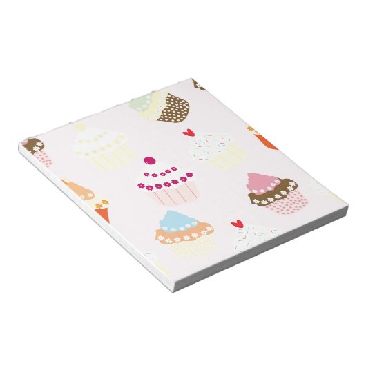 Cupcakes Notitieblok (Schuin)
