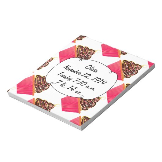 Cupcakes Notitieblok (Gedraaid)