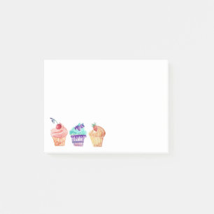 Cupcakes Post-it® Notes