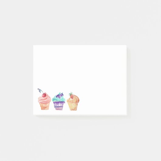 Cupcakes Post-it® Notes (Voorkant)