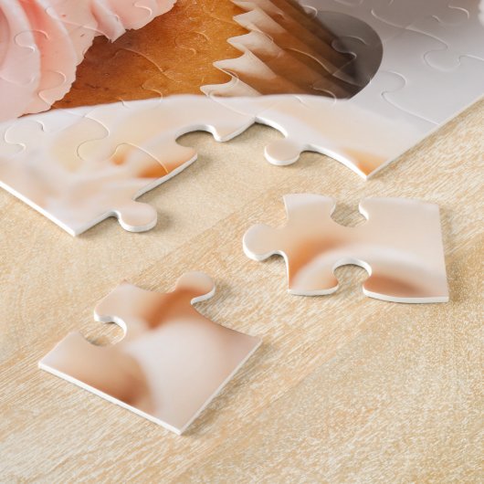 Cupcakes Puzzle - Rose (Côté)