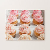 Cupcakes Puzzle - Rose (Horizontal)