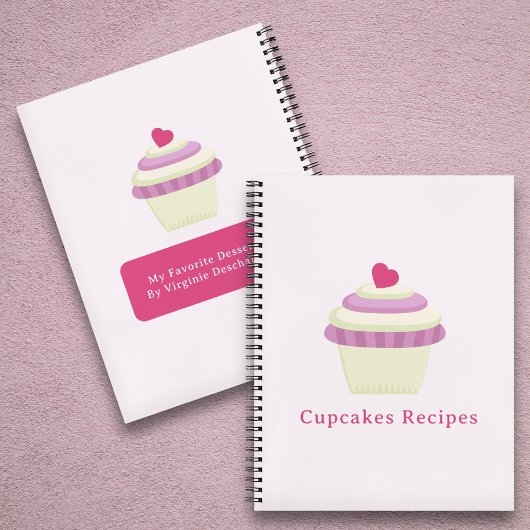 Cupcakes Recipes Notitieboek
