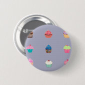 Cupcakes Ronde Button 5,7 Cm (Voorkant /achterkant)