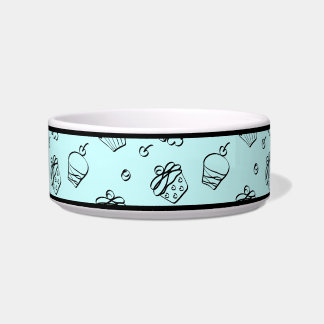 Cupcakes schetst de internetBowl Voerbakje