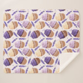 Cupcakes Sherpa Blanket Sherpa Deken (Voorkant (horizontaal))
