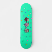 cupcakes skateboard (Voorkant)