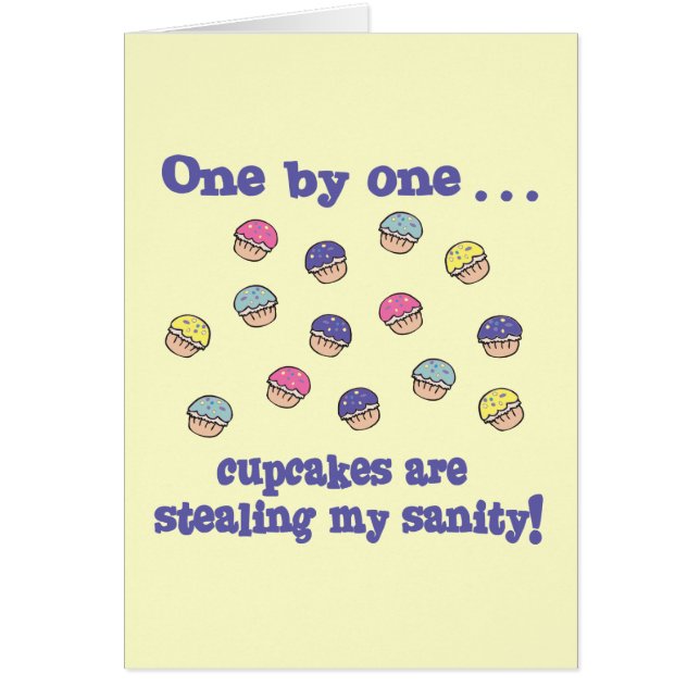 Cupcakes Stealing my Sanity (Voorkant)