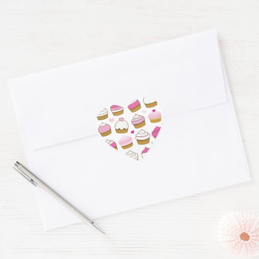 cupcakes sticker (Envelop)
