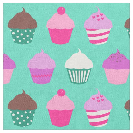 Cupcakes stof (Close Up)