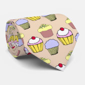 Cupcakes Stropdas (Opgerold)