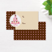 Cupcakes sur socle (Brown/crème) (Bureau)