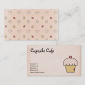 Cupcakes & Tea cups! Visitekaartje (Voorkant / Achterkant)