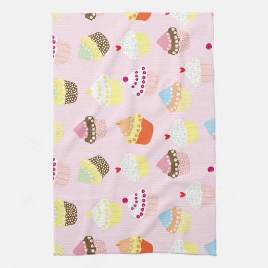 Cupcakes Theedoek (Verticaal)