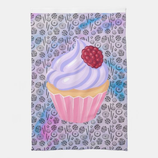 Cupcakes Theedoek (Verticaal)