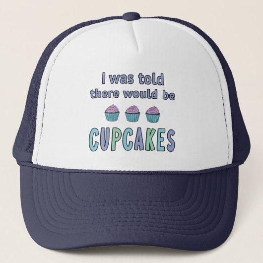 Cupcakes Trucker Pet (Voorkant)