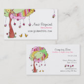 Cupcakes Visitekaartje (Voorkant / Achterkant)