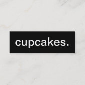 Cupcakes Visitekaartje (Voorkant)