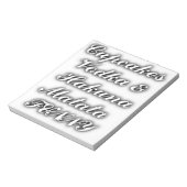 Cupcakes Vodka Hakuna Matata FUNNY Notitieblok (Gedraaid)