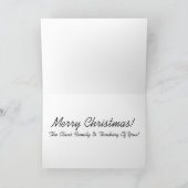 Cupcakes voor Kerstman Feestdagen Kaart (Binnen)