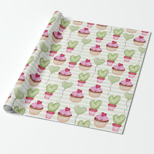 Cupcakes Wrapping Paper Cadeaupapier