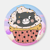 Cupcat Magnet Magneet (Voorkant)