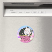 Cupcat Magnet Magneet (Insitu (Vaatwasser))