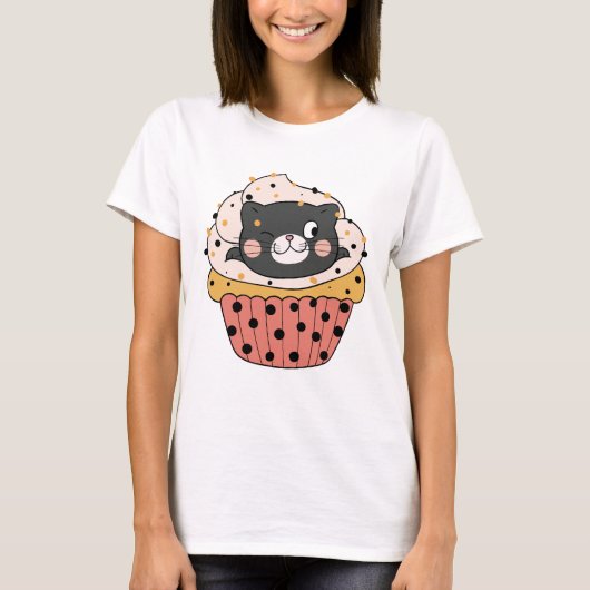 Cupcat T-Shirt (Voorkant)