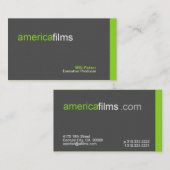 Cupertino Gray ii Visitekaartje (Voorkant / Achterkant)