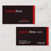 Cupertino Red Visitekaartje (Voorkant / Achterkant)