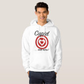 Cupid Aim Hier Hoodie (Voorkant volledig)