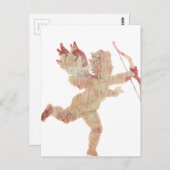 Cupid Angel Briefkaart (Voorkant / Achterkant)