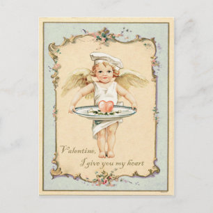 Cupid Angel Heart reproductie Briefkaart