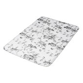 Cupid Angels Floral Black White Toile Badmat (Gekanteld)