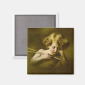Cupid Aslaap Lithograaf Magneet (Voorkant / Achterkant)