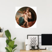 Cupid - Benjamin West Fine Art Poster (Bureau à domicile)