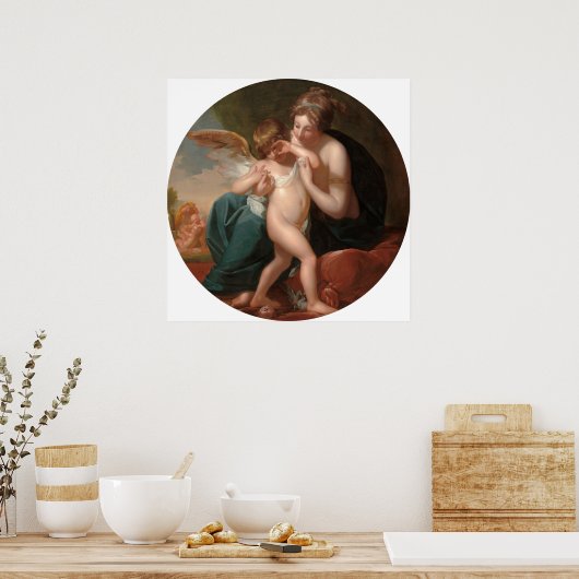 Cupid - Benjamin West Fine Art Poster (Keuken)