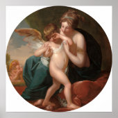 Cupid - Benjamin West Fine Art Poster (Devant)