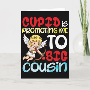 Cupid Bevordert Me Tot Oom Valentijn Zwanger Kaart