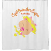 Cupid Bootan Douchegordijn (Voorkant)