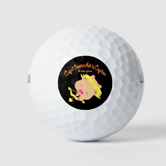 Cupid Bootan Golfballen (Voorkant)