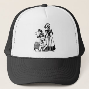 Cupid Calavera, Skeleton Lovers c. jaren '00 Trucker Pet