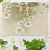 Cupid Cherub Angel Valentijn Daisy Theedoek (Gevouwen)