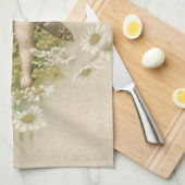 Cupid Cherub Angel Valentijn Daisy Theedoek (Quarter Fold)